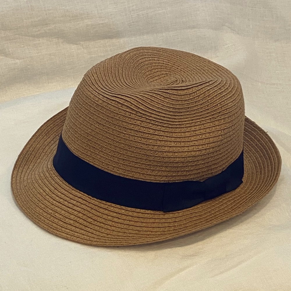 Tan Fedora hat